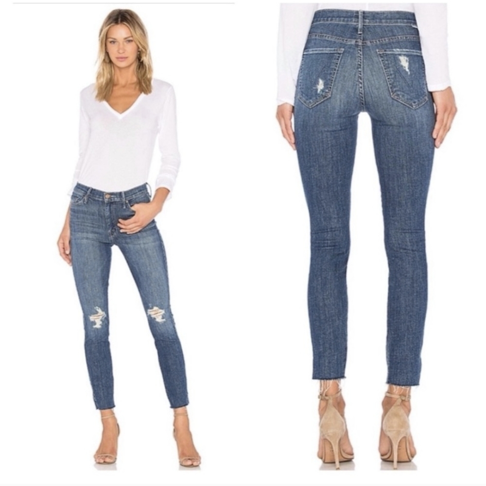 Mother the vamp fray jeans crazy like a fox